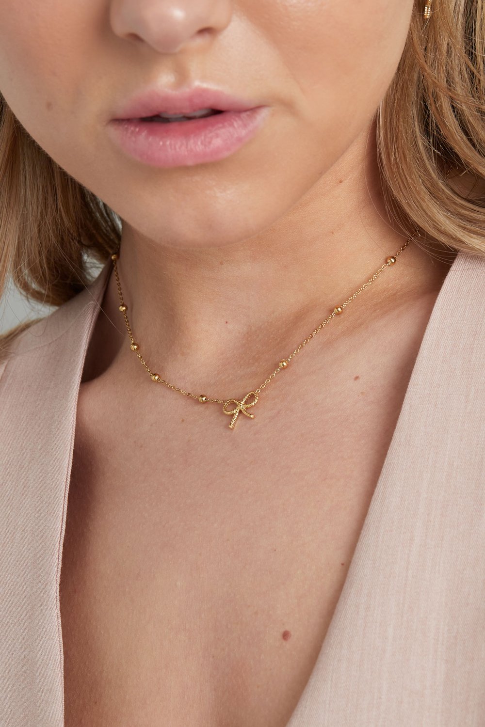 necklace bow basic h5Picture2